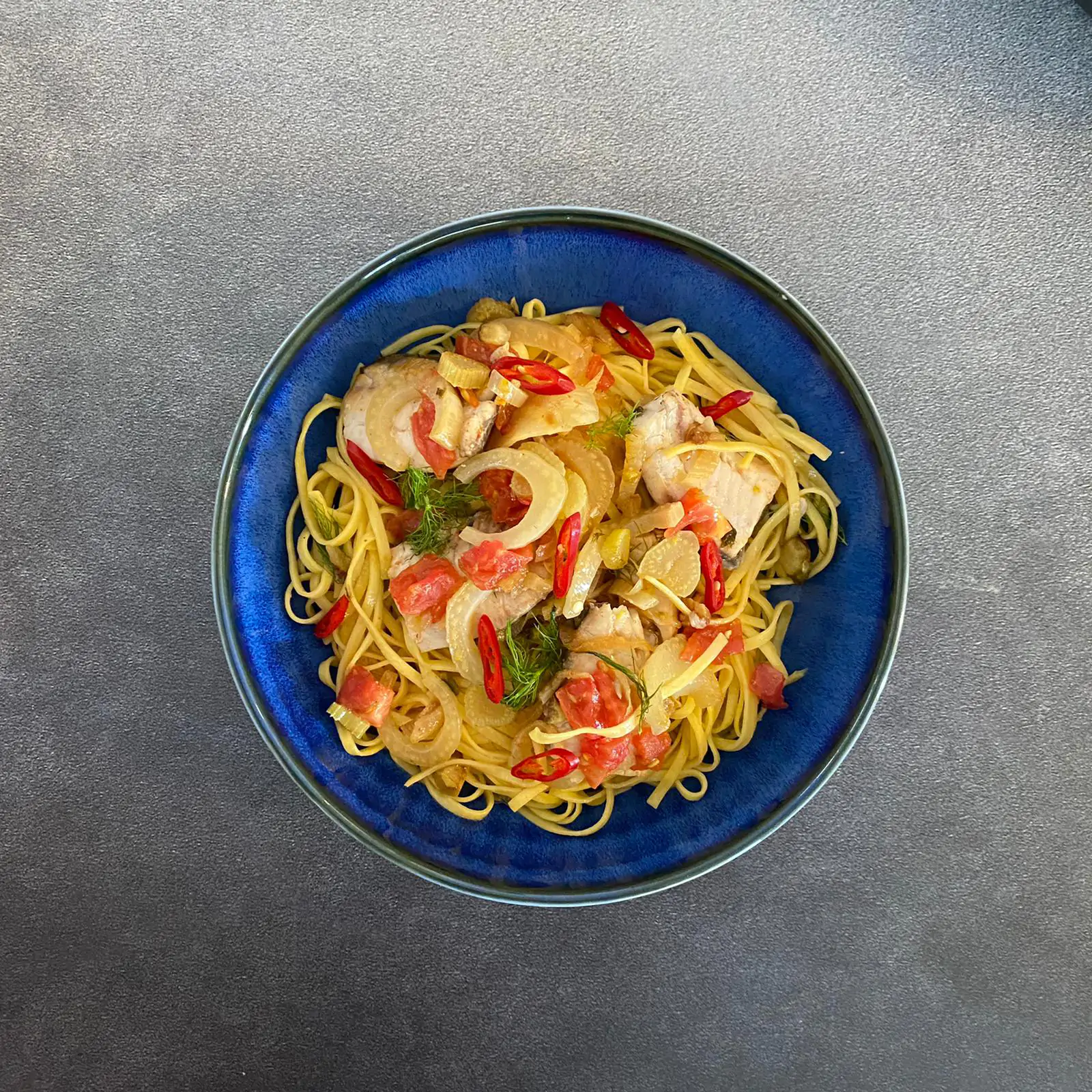 פסטה עם אמנון